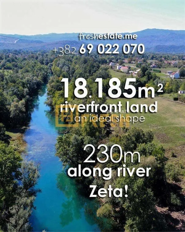 Prodaja, plac, 18185m², Danilovgrad, Crna Gora