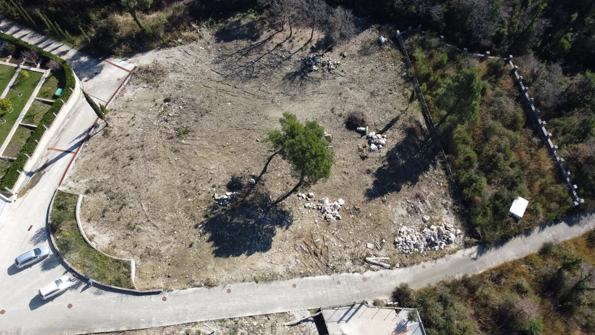 Prodaja, plac, 800m², Mojdež, Herceg Novi