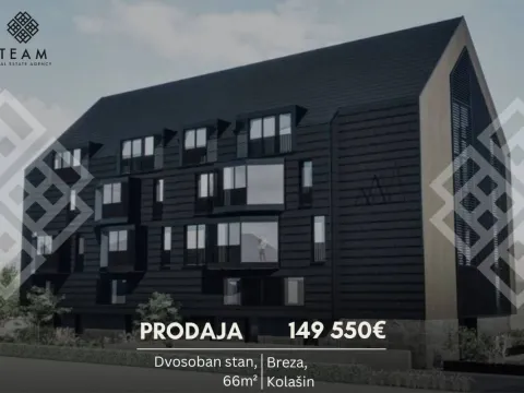 Sale, two bedroom apartment, 62m², Breza, Kolašin