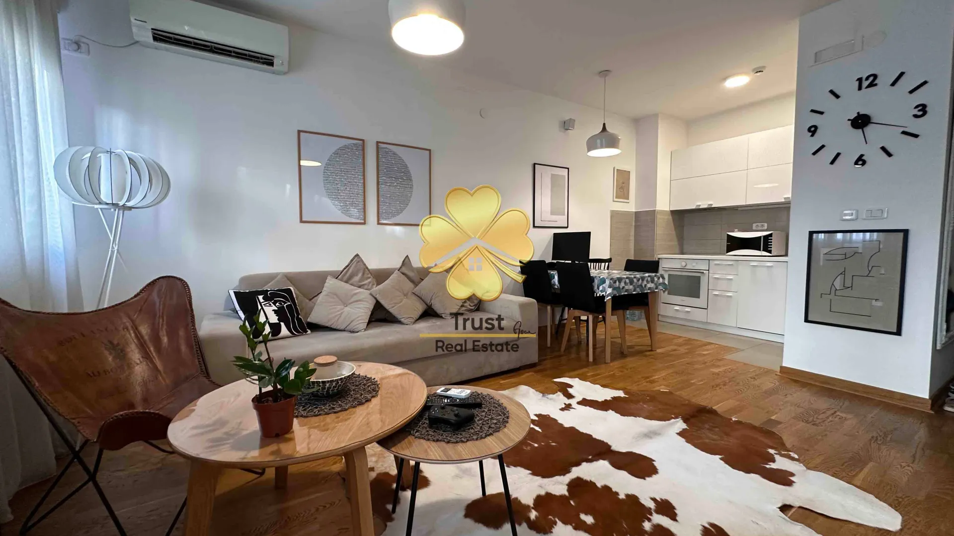 Izdavanje, jednosoban stan, 47m², City Kvart, Podgorica