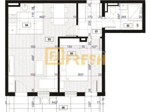 Prodaja, jednosoban stan, 49m², Zabjelo, Podgorica - image 6