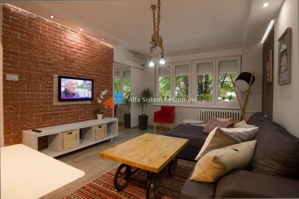 Izdavanje, dvosoban stan, 40m², Vračar Hram, Vračar Sve Podlokacije