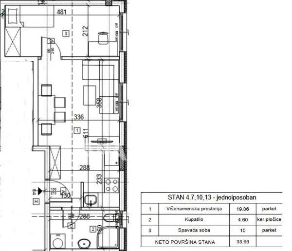 Prodaja, jednosoban stan, 34m², Uciteljsko Naselje, Zvezdara Sve Podlokacije