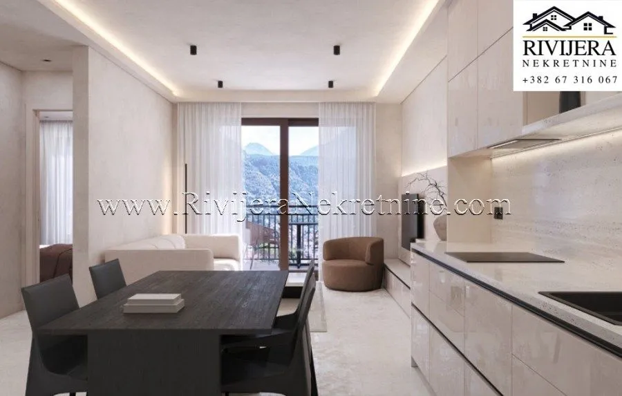 Prodaja, jednosoban stan, 43m², Tivat, Crna Gora