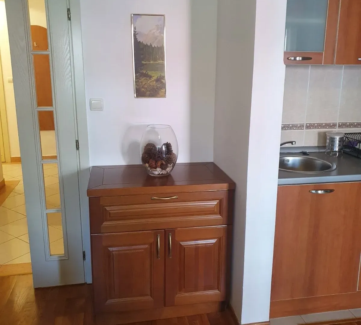 Rent, one bedroom apartment, 45m², Gospoština, Budva