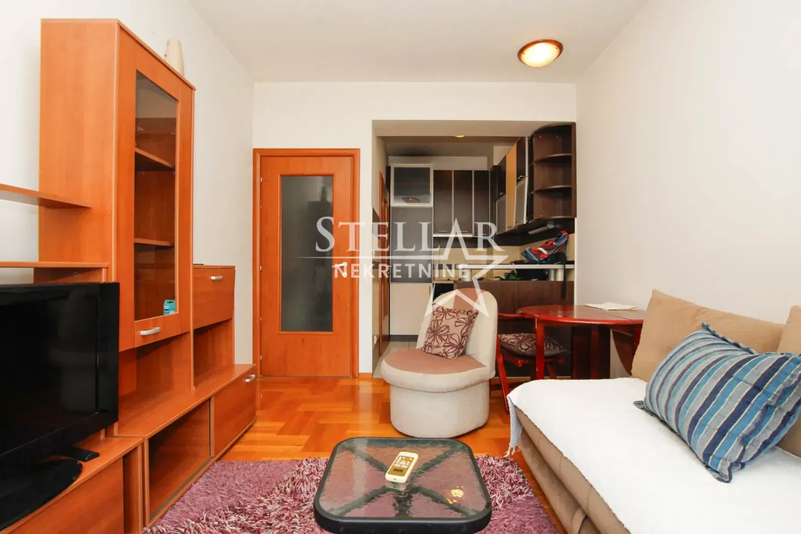 Rent, one bedroom apartment, 38m², 1 maj, Podgorica