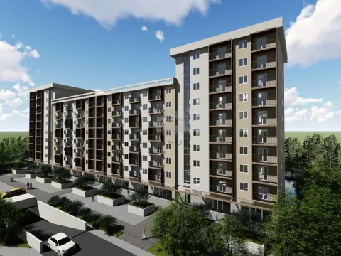 Prodaja, jednosoban stan, 41m², Stari Aerodrom, Podgorica