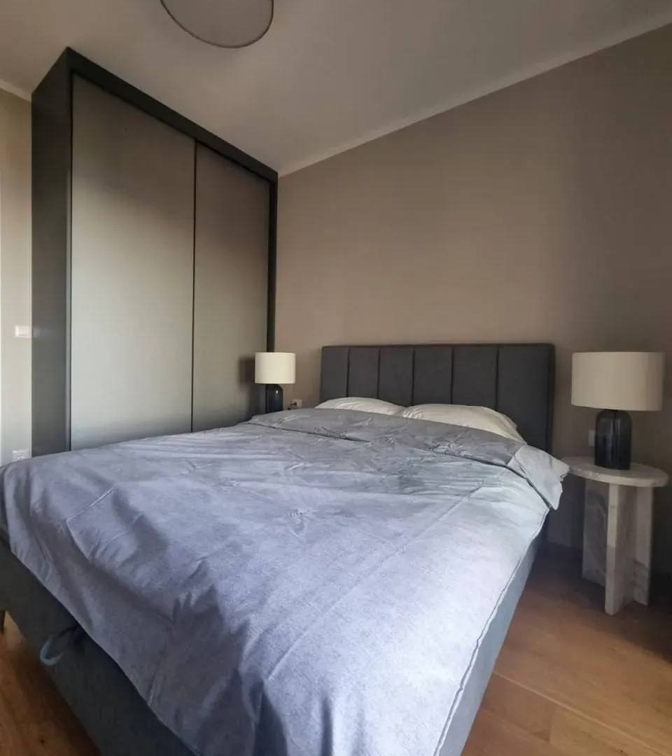Rent, one bedroom apartment, 44m², Bečići, Budva