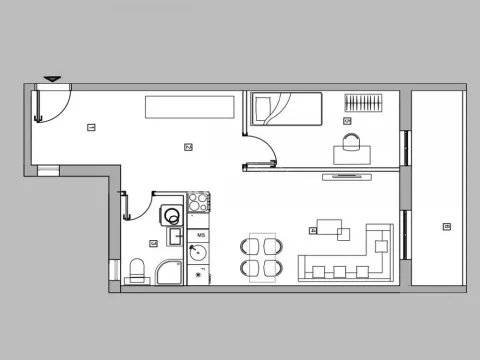 Prodaja, jednosoban stan, 54m², Zvezdara Sve Podlokacije, Beograd - image 2