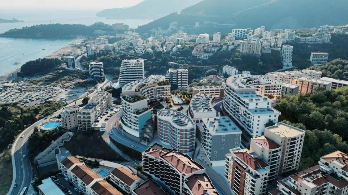 Prodaja, jednosoban stan, 54m², Bečići, Budva