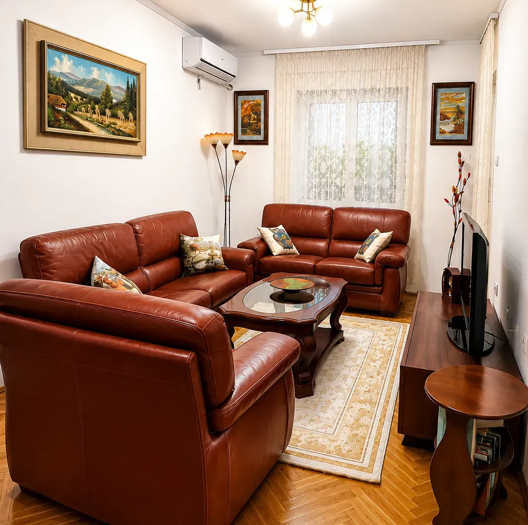 Rent, one bedroom apartment, 40m², Blok 9, Podgorica