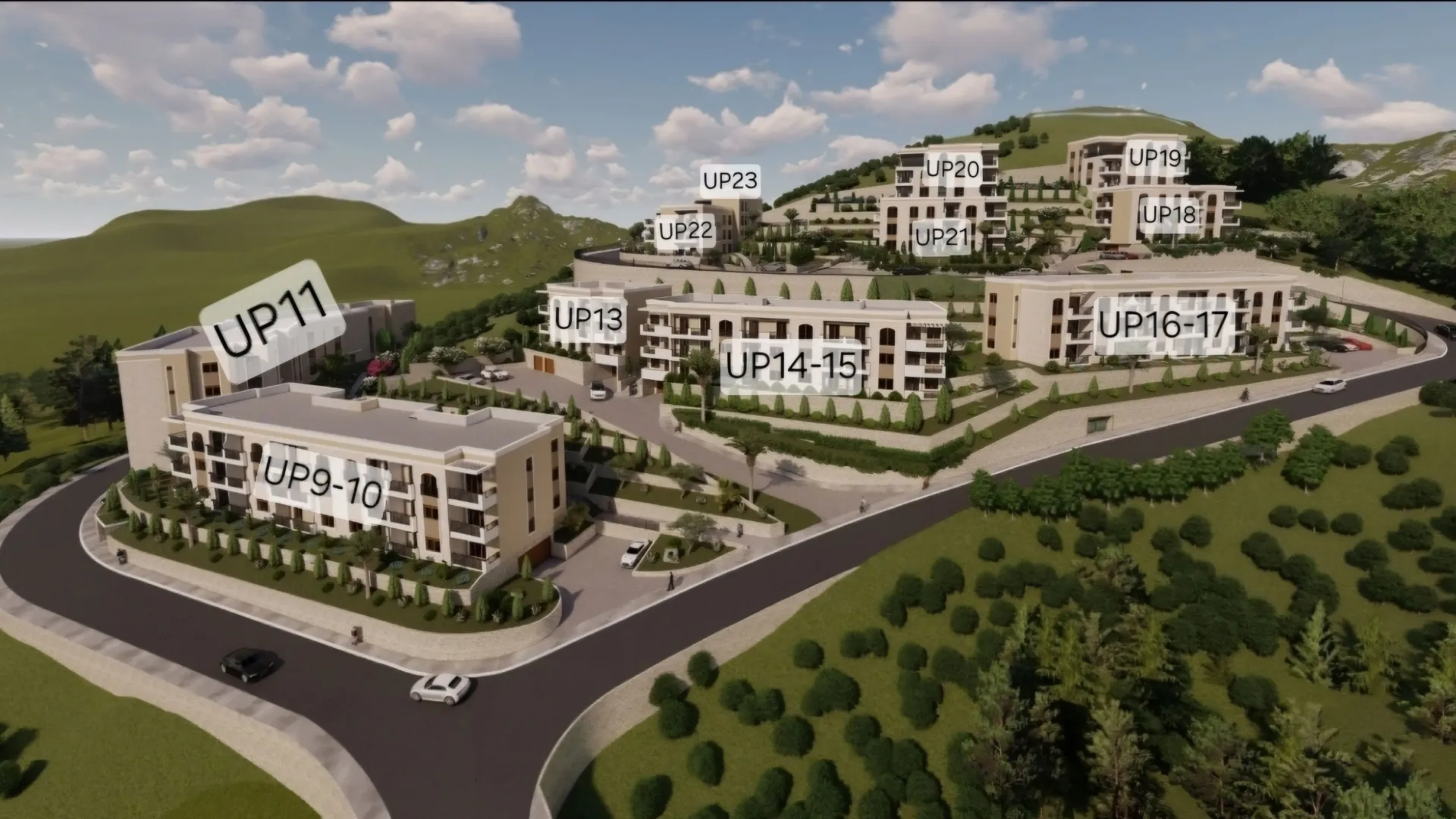 Sale, two bedroom apartment, 77m², Dubovica, Budva