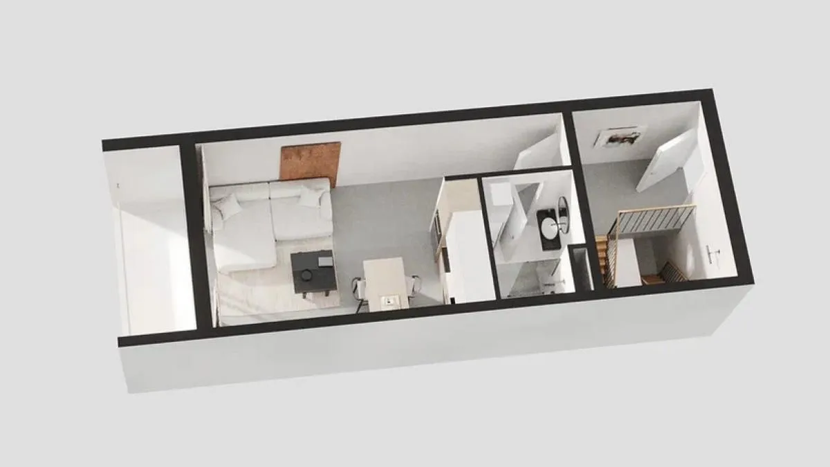 Prodaja, garsonjera, 28m², Tivat, Crna Gora