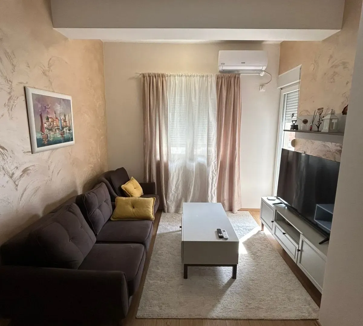 Rent, one bedroom apartment, 46m², Ljubović, Podgorica