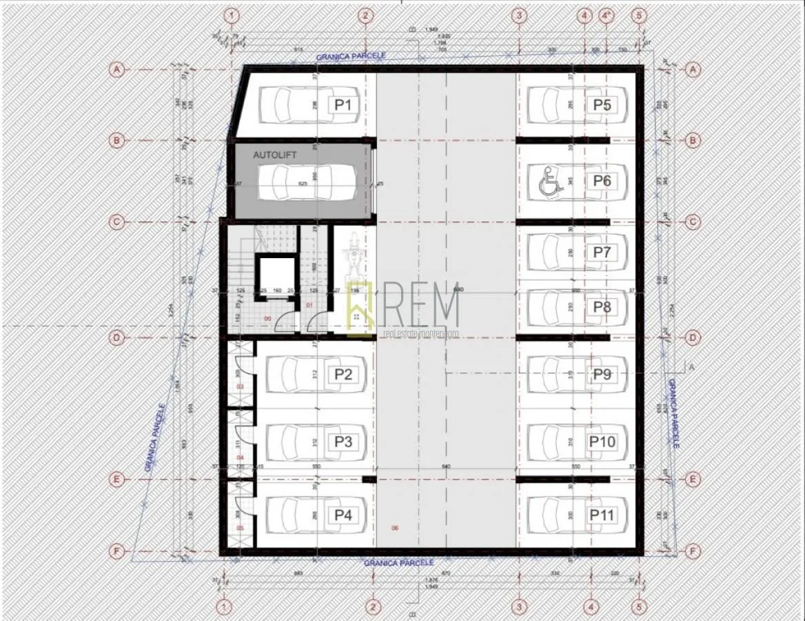 Rent, one bedroom apartment, 45m², Centar, Budva