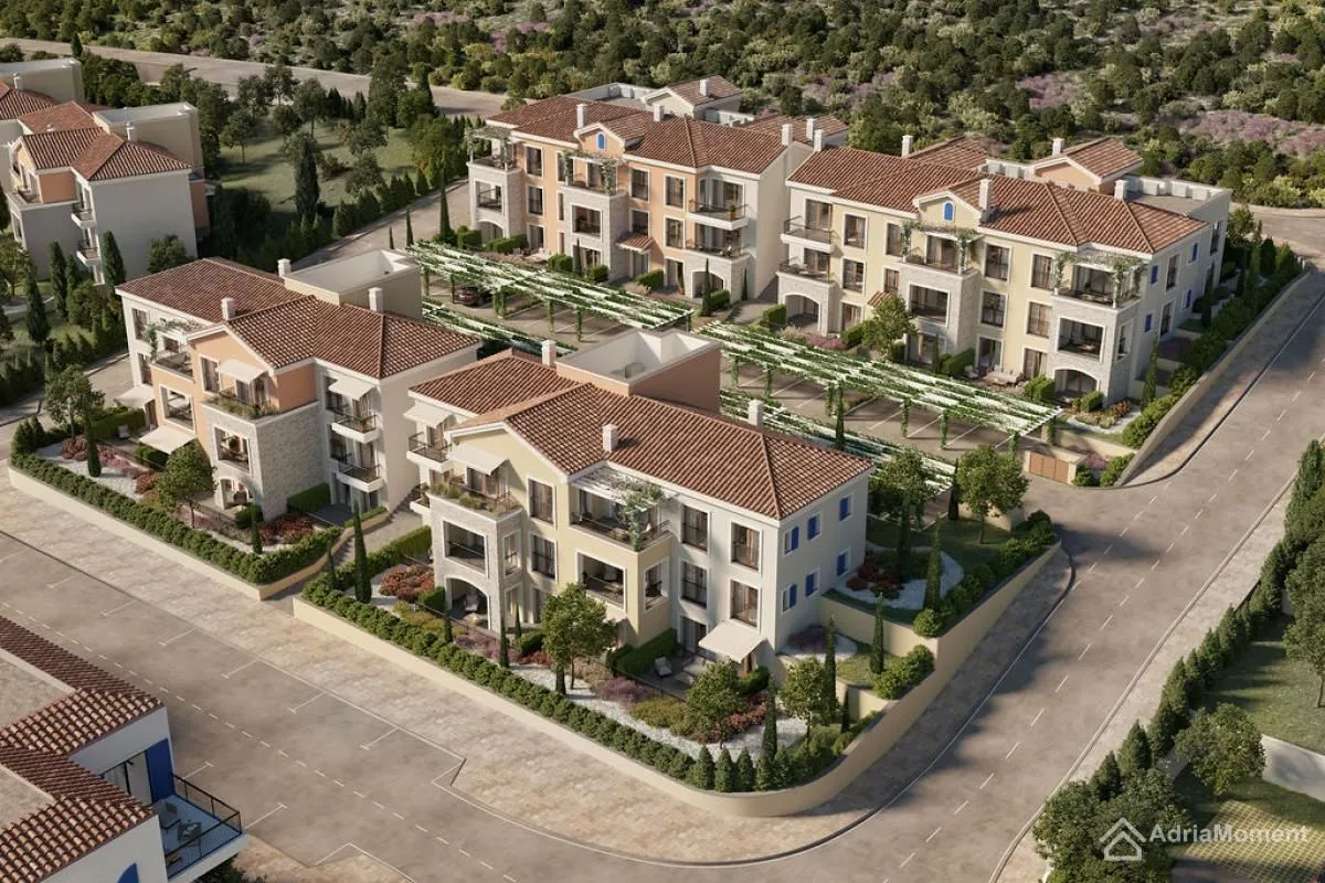 Prodaja, jednosoban stan, 69m², Luštica Bay, Tivat