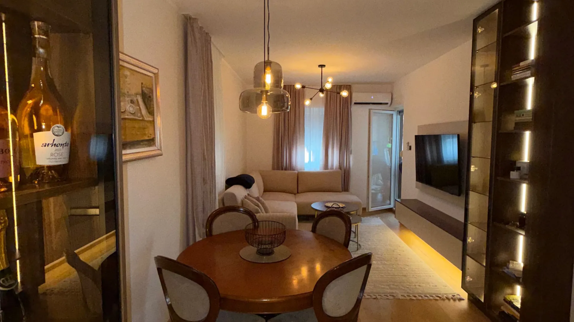Rent, one bedroom apartment, 45m², Zabjelo, Podgorica