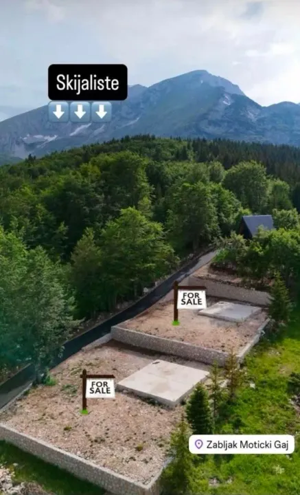 Sale, land lot, 840m², Motički gaj, Žabljak