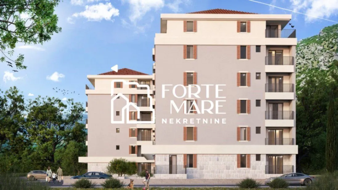 Prodaja, dvosoban stan, 56m², Bijela, Herceg Novi