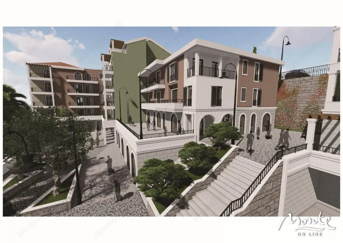 Prodaja, jednosoban stan, 40m², Tivat, Crna Gora