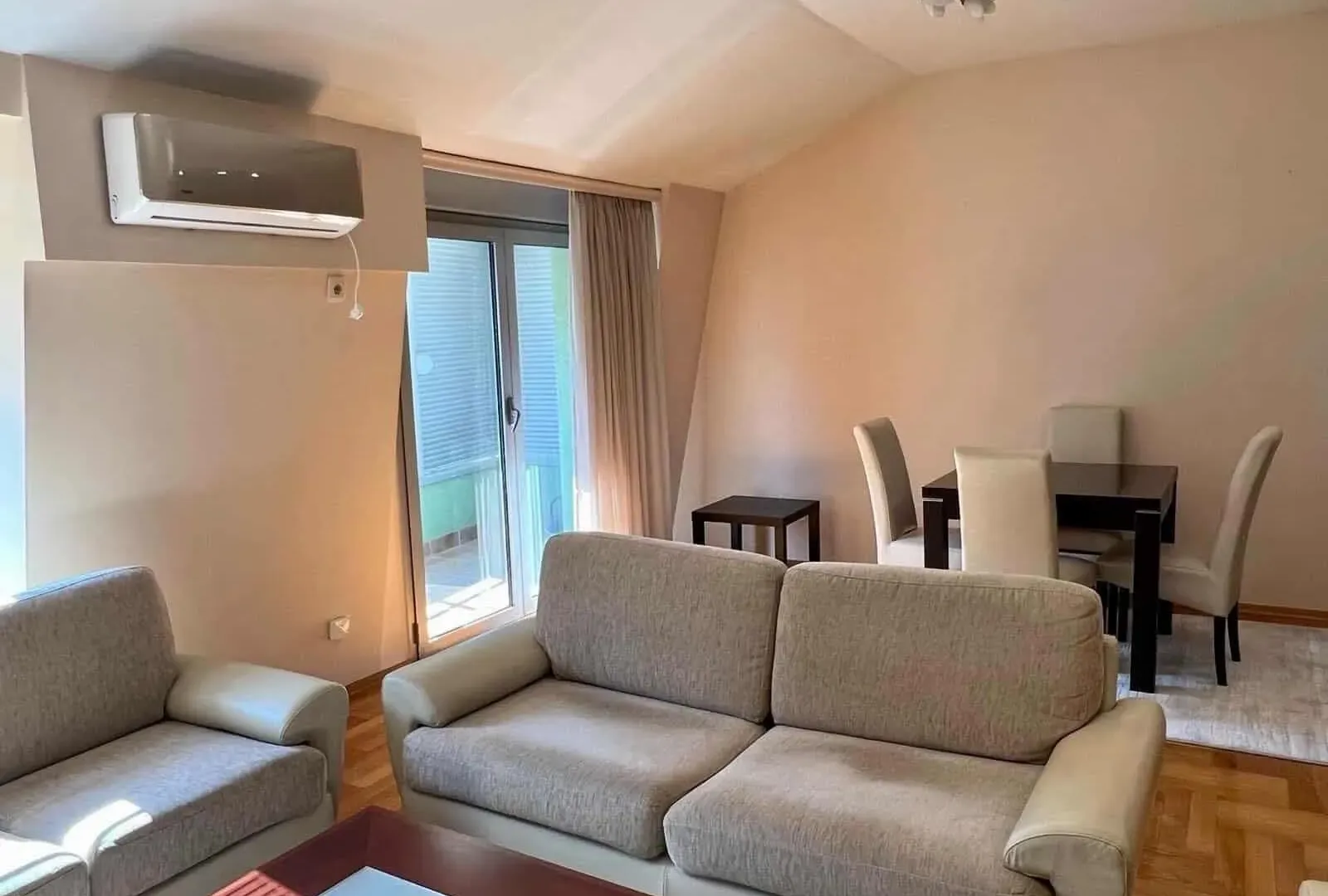 Rent, one bedroom apartment, 54m², Krivi Most, Podgorica