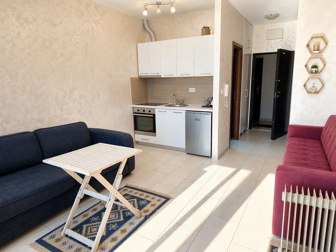 Sale, studio apartment, 31m², Bečići, Budva