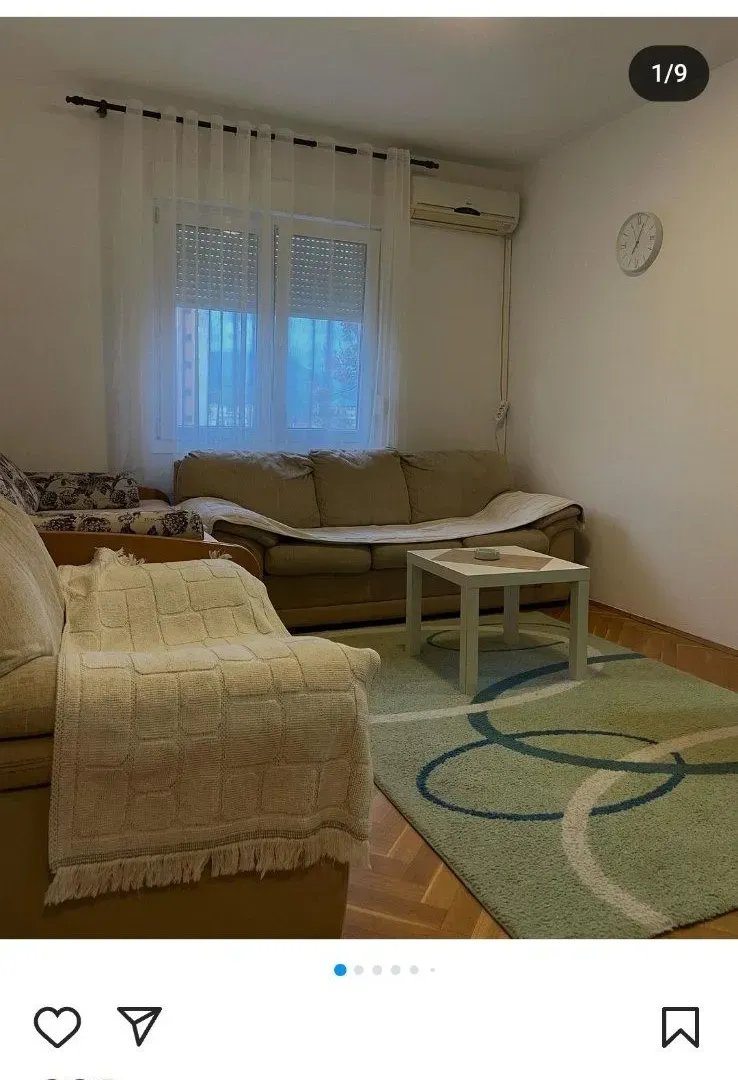 Izdavanje, jednosoban stan, 40m², City Kej, Podgorica