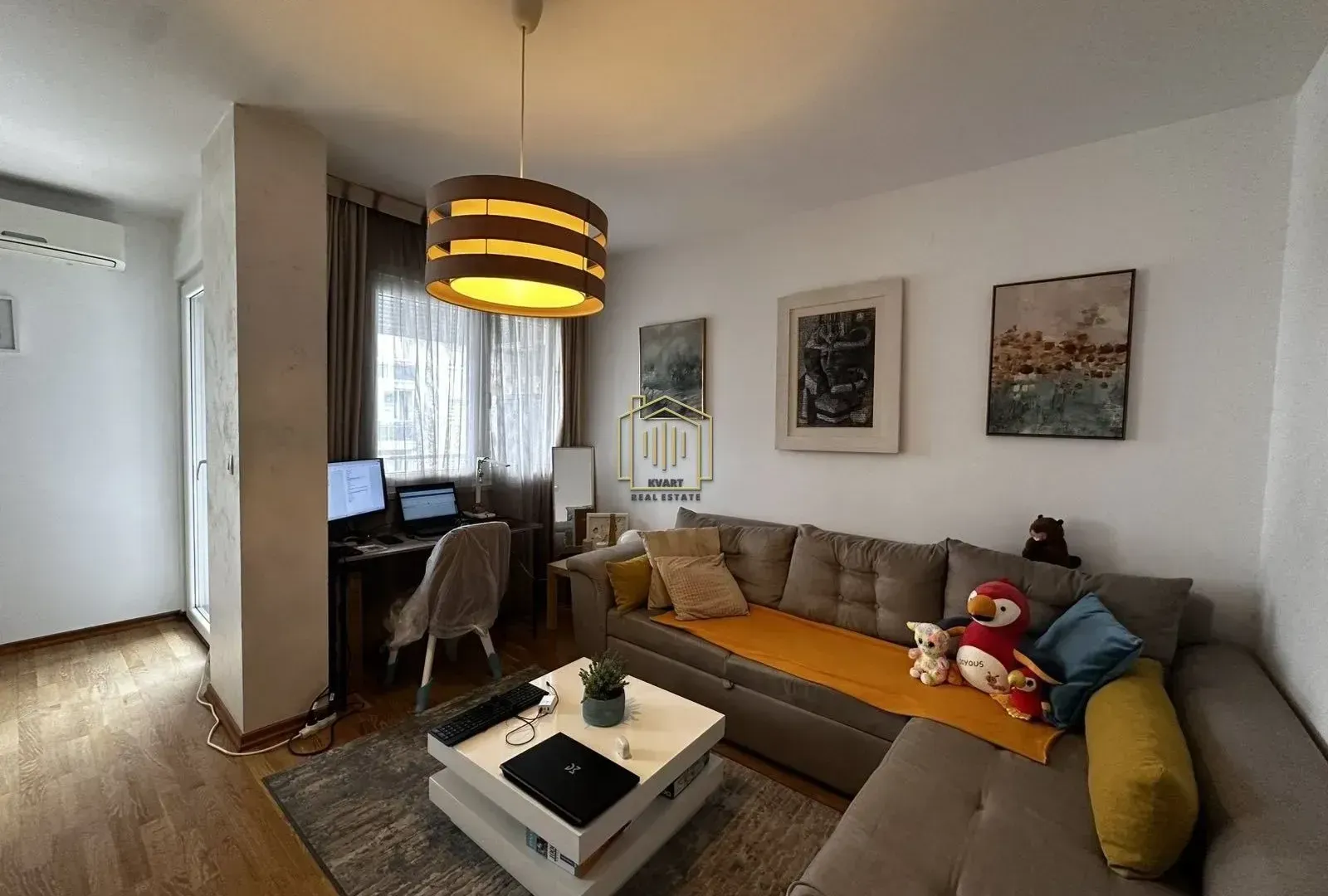 Rent, one bedroom apartment, 51m², Podgorica, Crna Gora