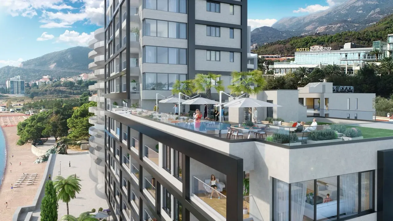 Sale, apartment, 52m², Bečići, Budva