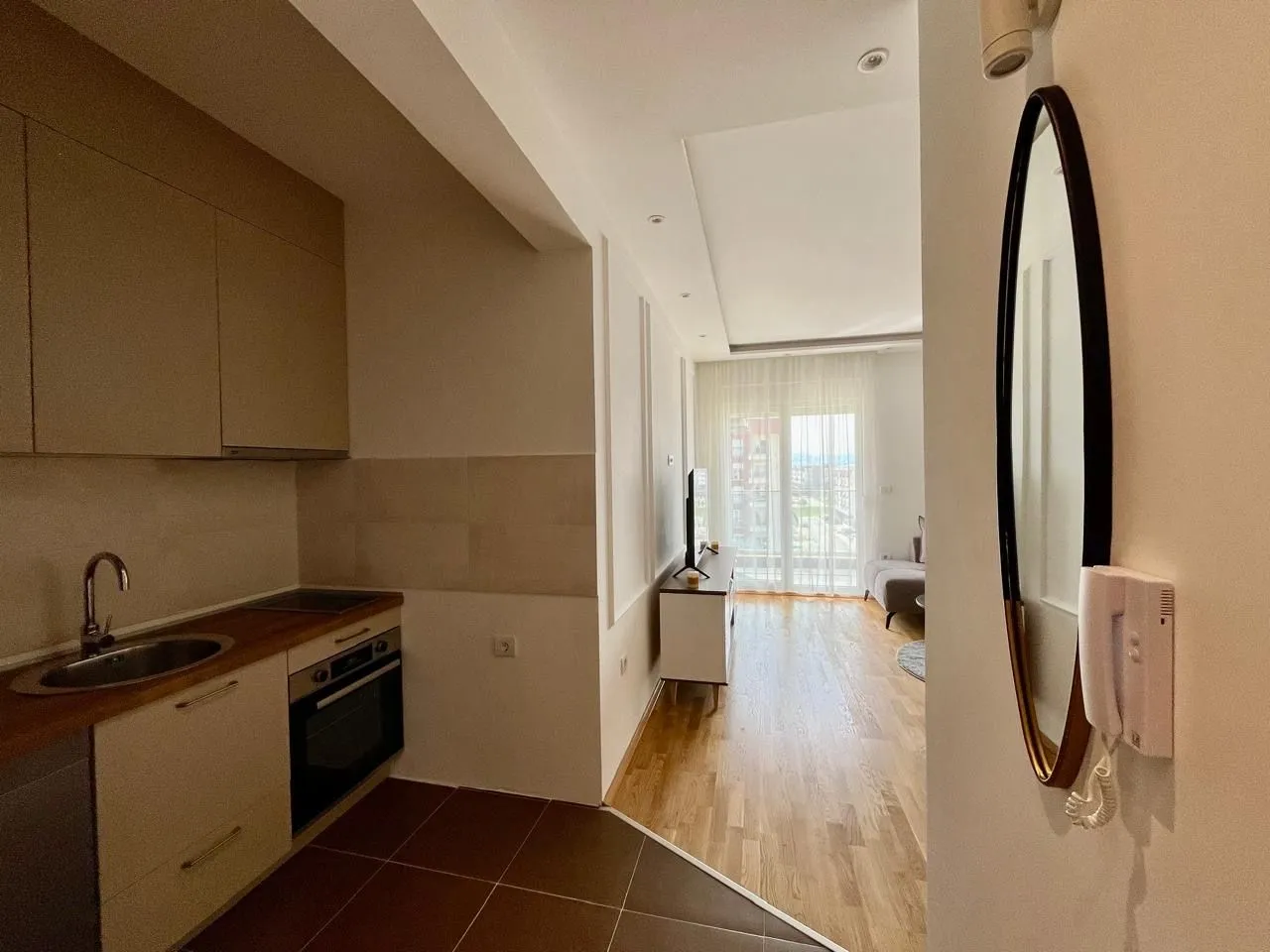 Rent, one bedroom apartment, 57m², Stari Aerodrom, Podgorica