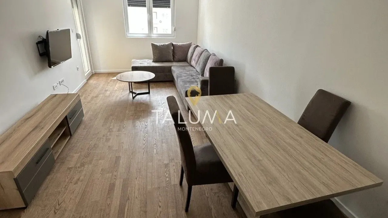 Rent, one bedroom apartment, 44m², Pobrežje, Podgorica