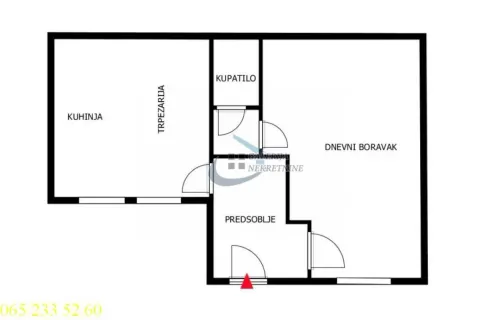 Prodaja, jednosoban stan, 29m², Rakovica, Beograd - image 6