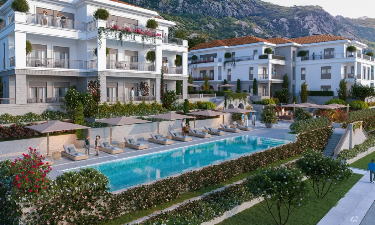 Prodaja, jednosoban stan, 54m², Dobrota, Kotor