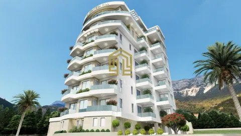 Spoljašnji izgled moderne višestruke stambene zgrade sa terasama i zelenilom. - image 3