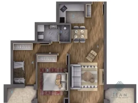 Prodaja, dvosoban stan, 60m², Centar, Kolašin - image 4