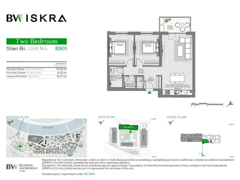Prodaja, trosoban stan, 77m², Savski Venac, Beograd - image 6