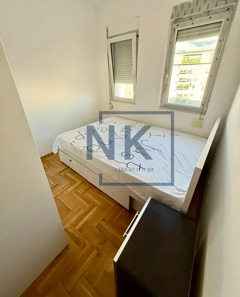 Rent, one bedroom apartment, 40m², Stari Aerodrom, Podgorica