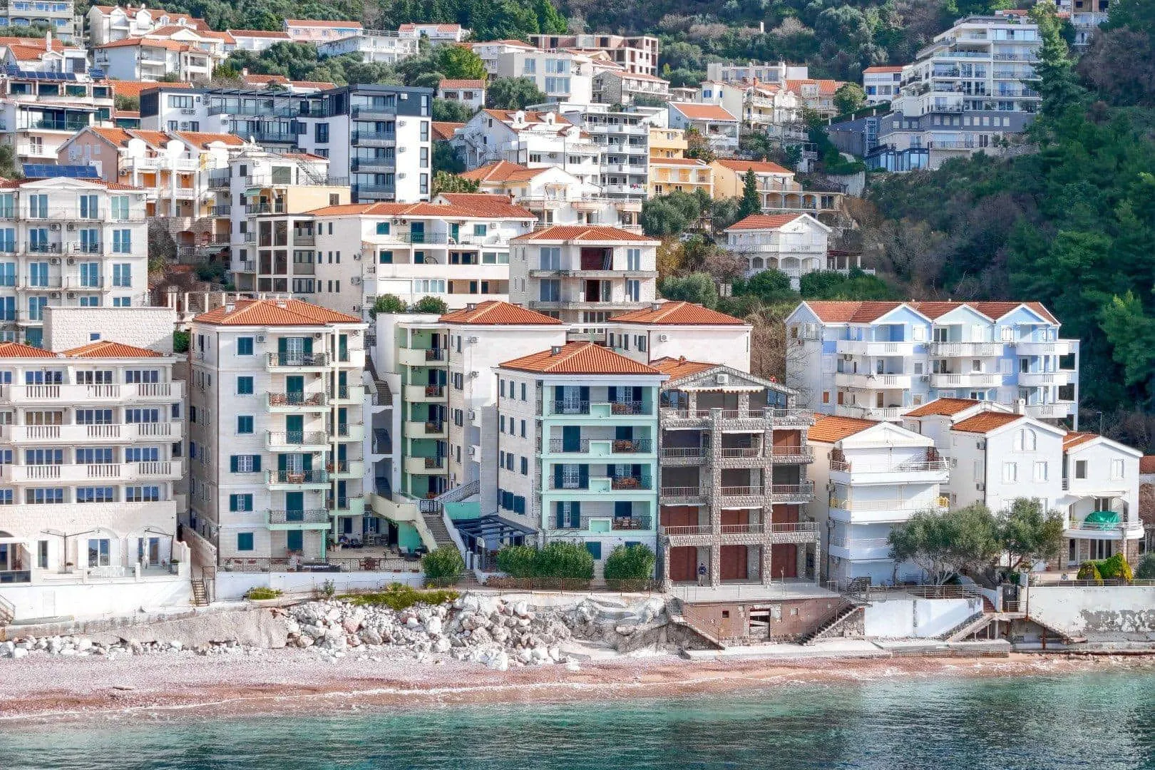 Sale, three bedroom apartment, 87m², Sveti Stefan, Budva
