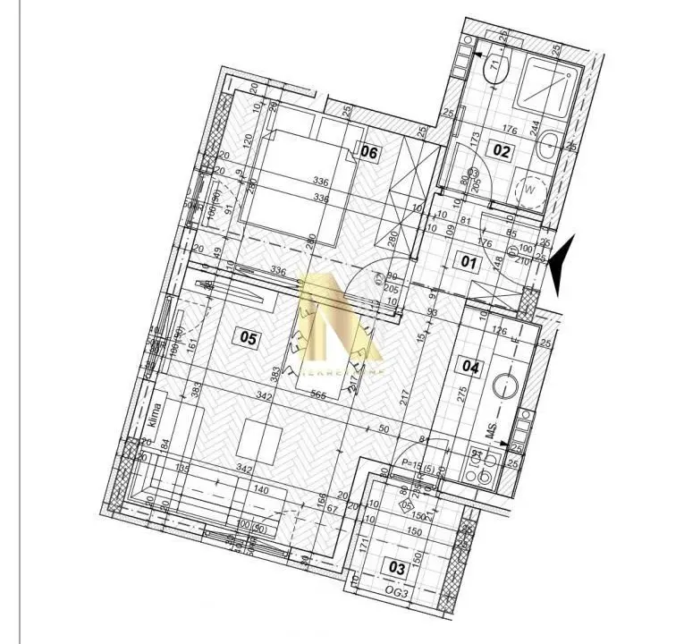Prodaja, jednosoban stan, 37m², Sloboda, Zlatibor