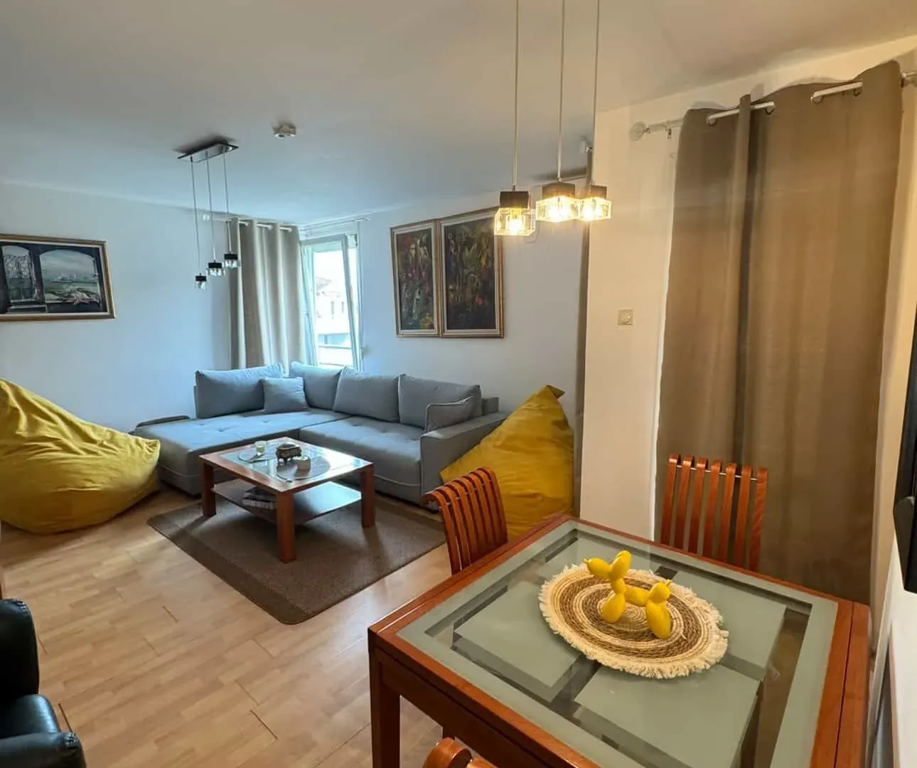 Izdavanje, jednosoban stan, 55m², Zaobilaznica, Budva
