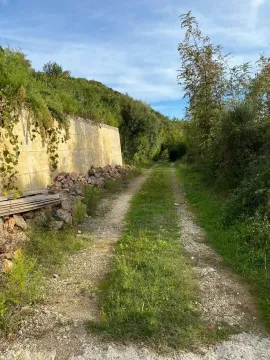Zemljani put i zelena površina oko nekretnine. - image 4