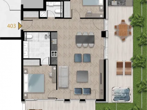 Prodaja, dvosoban stan, 158m², Tivat, Crna Gora - image 2