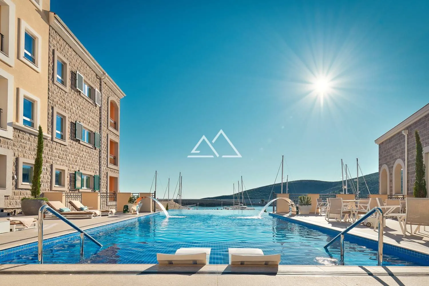 Prodaja, garsonjera, 44m², Luštica Bay, Tivat