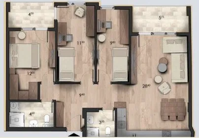 Prodaja, trosoban stan, 90m², Medijana, Niš - image 8