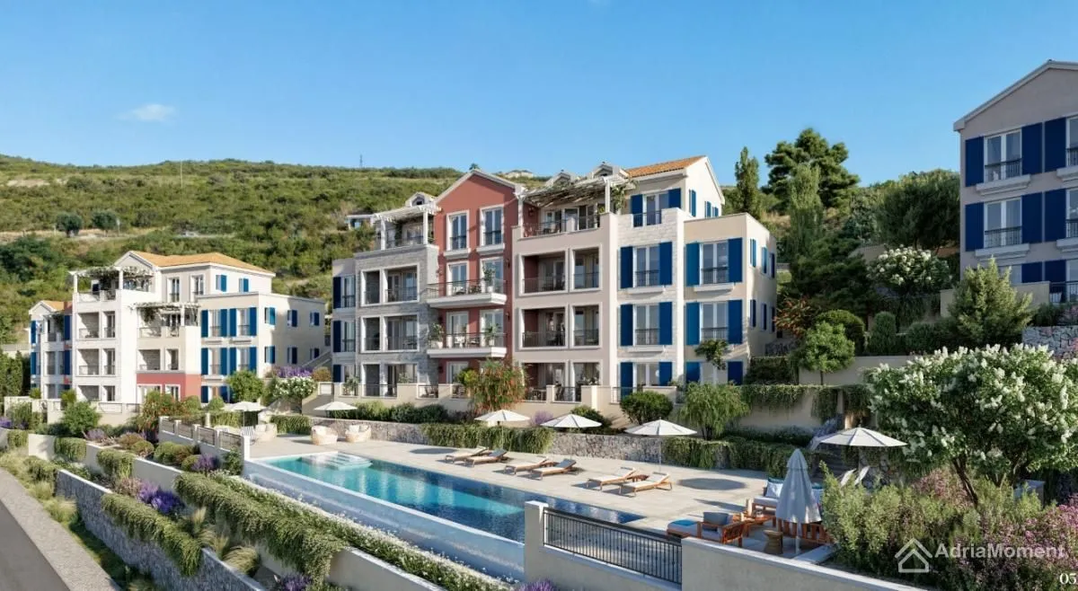 Sale, two bedroom apartment, 100m², Luštica Bay, Tivat
