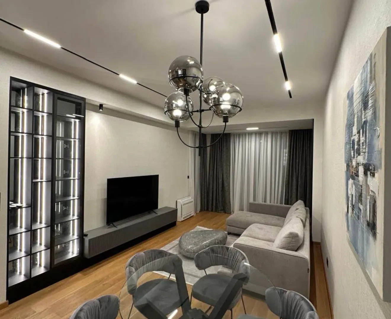 Rent, one bedroom apartment, 59m², Kod Capital Plaze, Podgorica