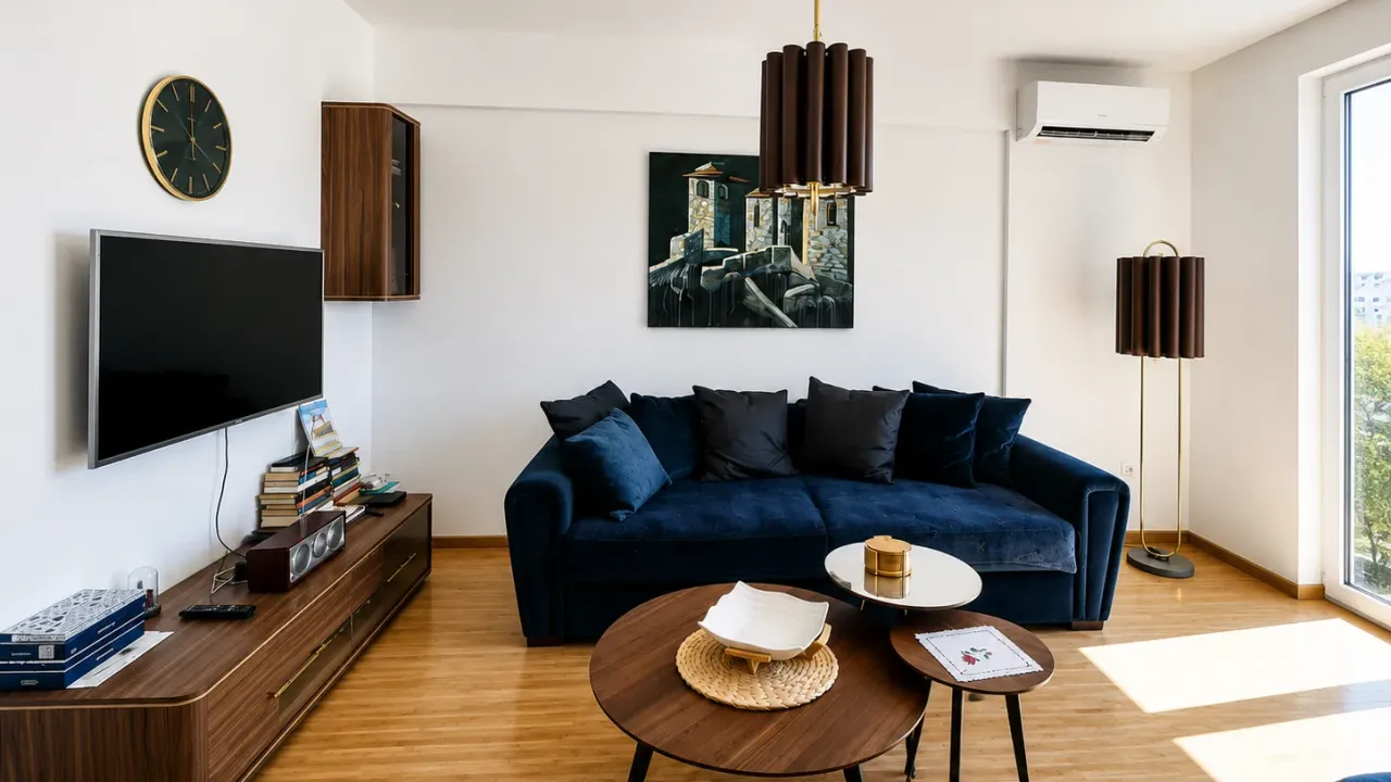 Rent, two bedroom apartment, 74m², Šušanj, Bar