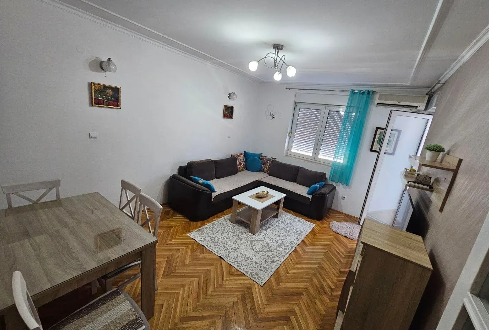 Rent, one bedroom apartment, 43m², Stari Aerodrom, Podgorica