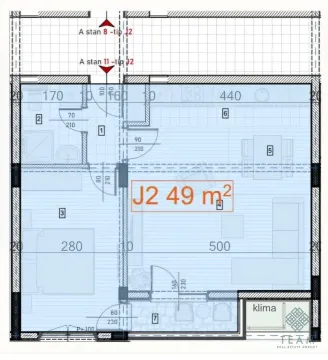 Prodaja, jednosoban stan, 49m², Zabjelo, Podgorica - image 3