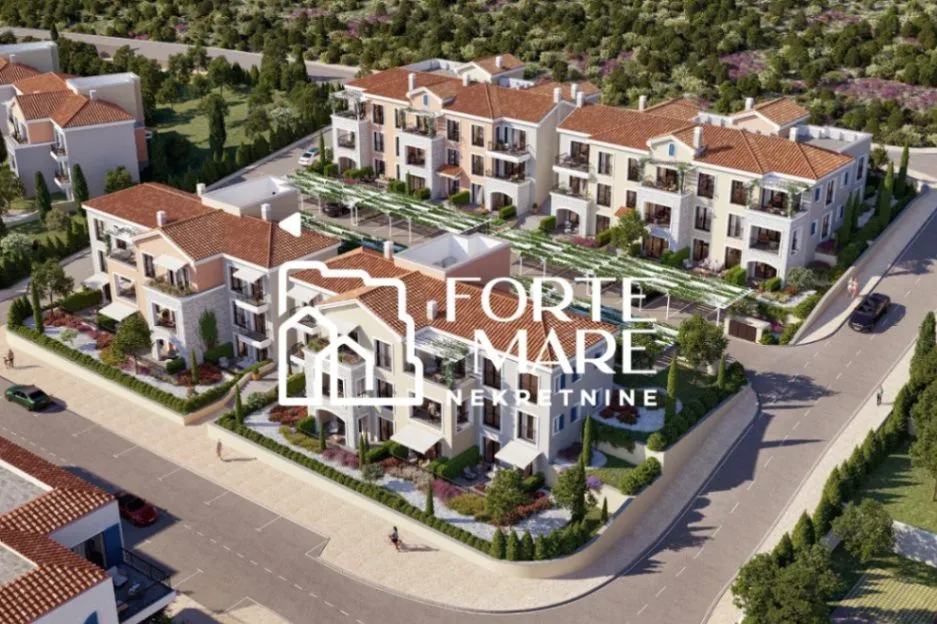 Prodaja, jednosoban stan, 59m², Luštica Bay, Tivat